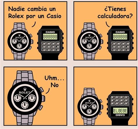 casio vs rolex meme